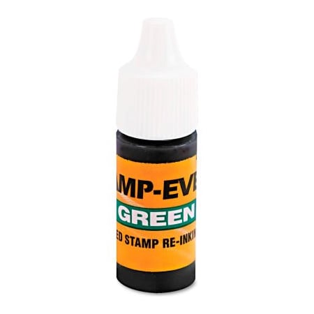 U.S. Stamp & Sign U. S. Stamp & Sign Refill Ink for Clik! and Universal Stamps, 7ml-Bottle, Green IG64